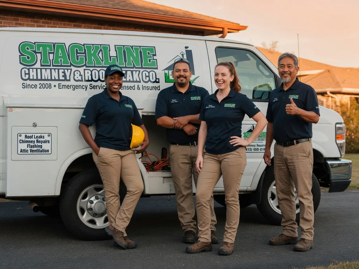 Chimney flashing repair company in Grassy Creek, NC